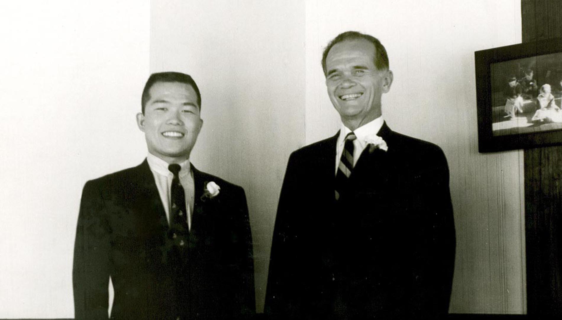 Koji Yoda and John Bertrand