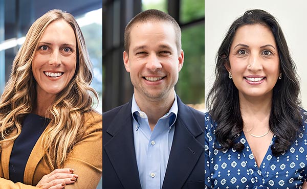Dr. Katie Edenfield Price standing in exam room.