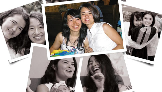 Photo collage of Dr. Amelia “Mimi” Hofstetter and Dr. Yuko Sato