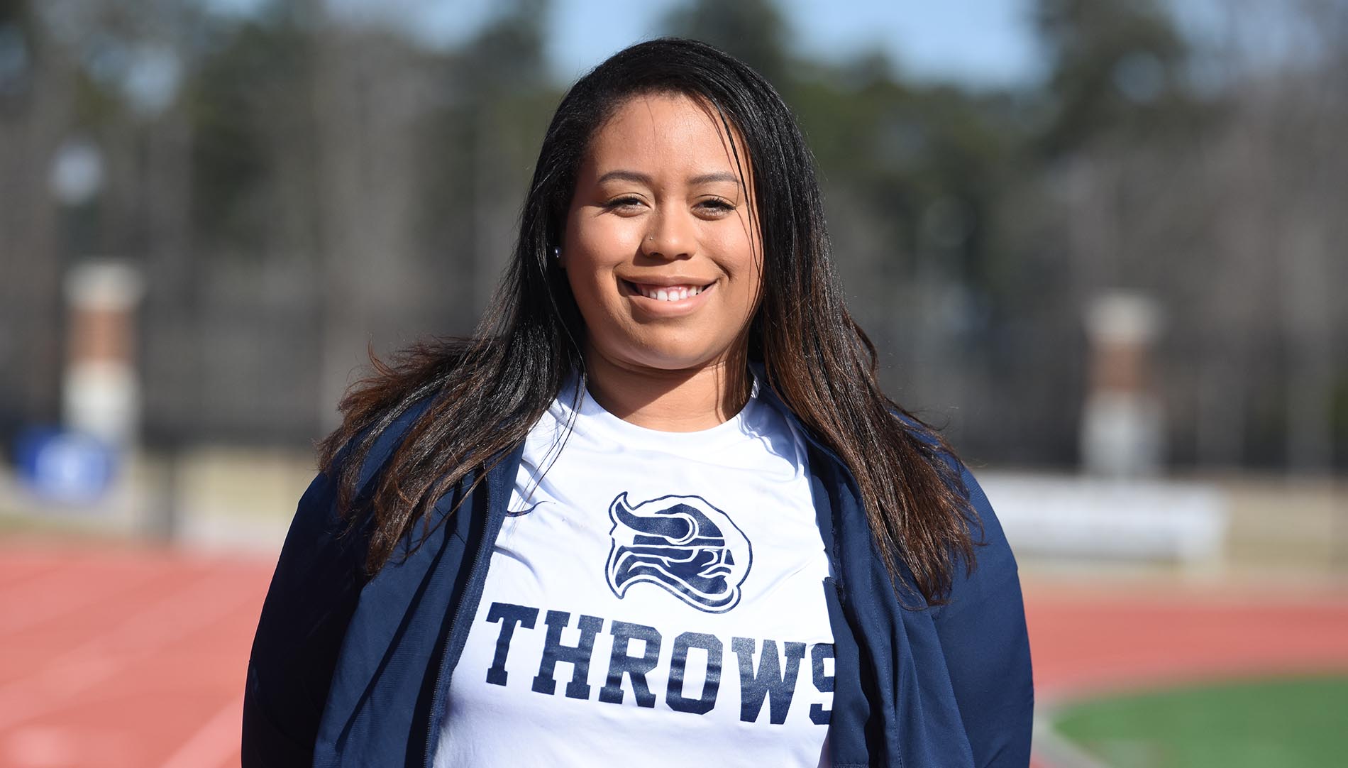 Genesis Leggett on the track