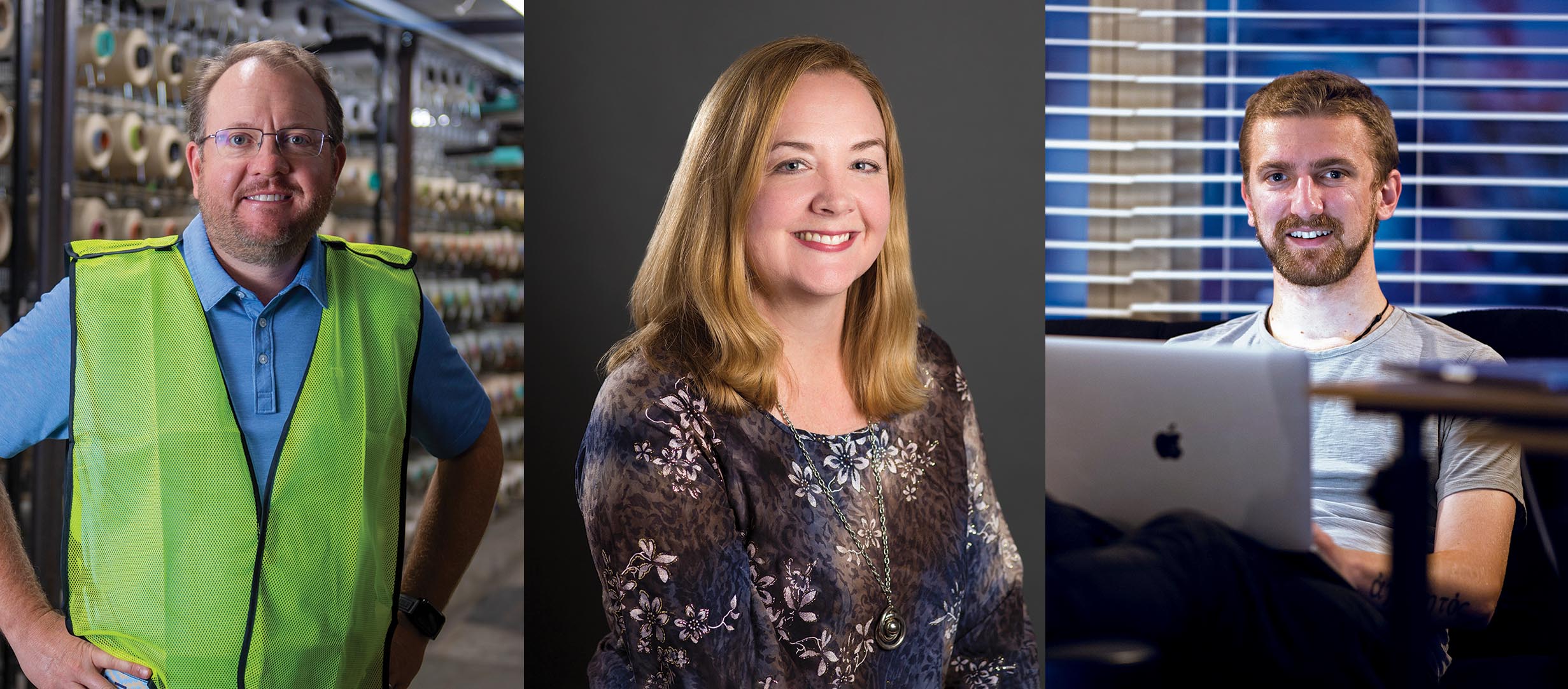 3 people in different photos