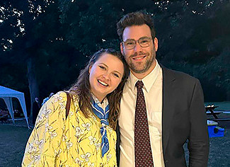 Matthew Johnston with wife.