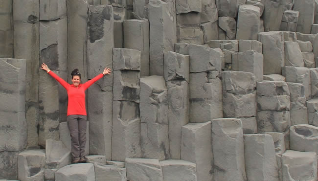 Tamie Jovanelly in Iceland