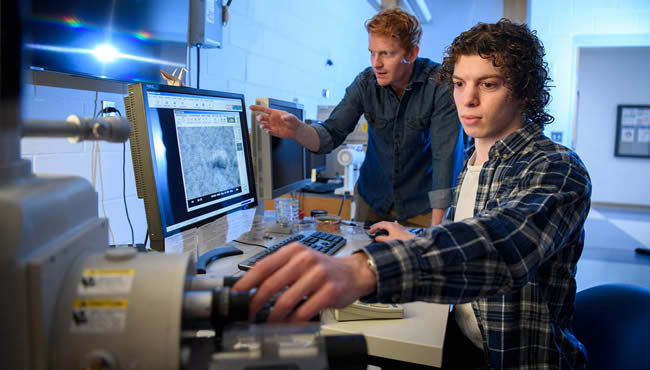 Zachary Lindsey and Jacob Sylvie