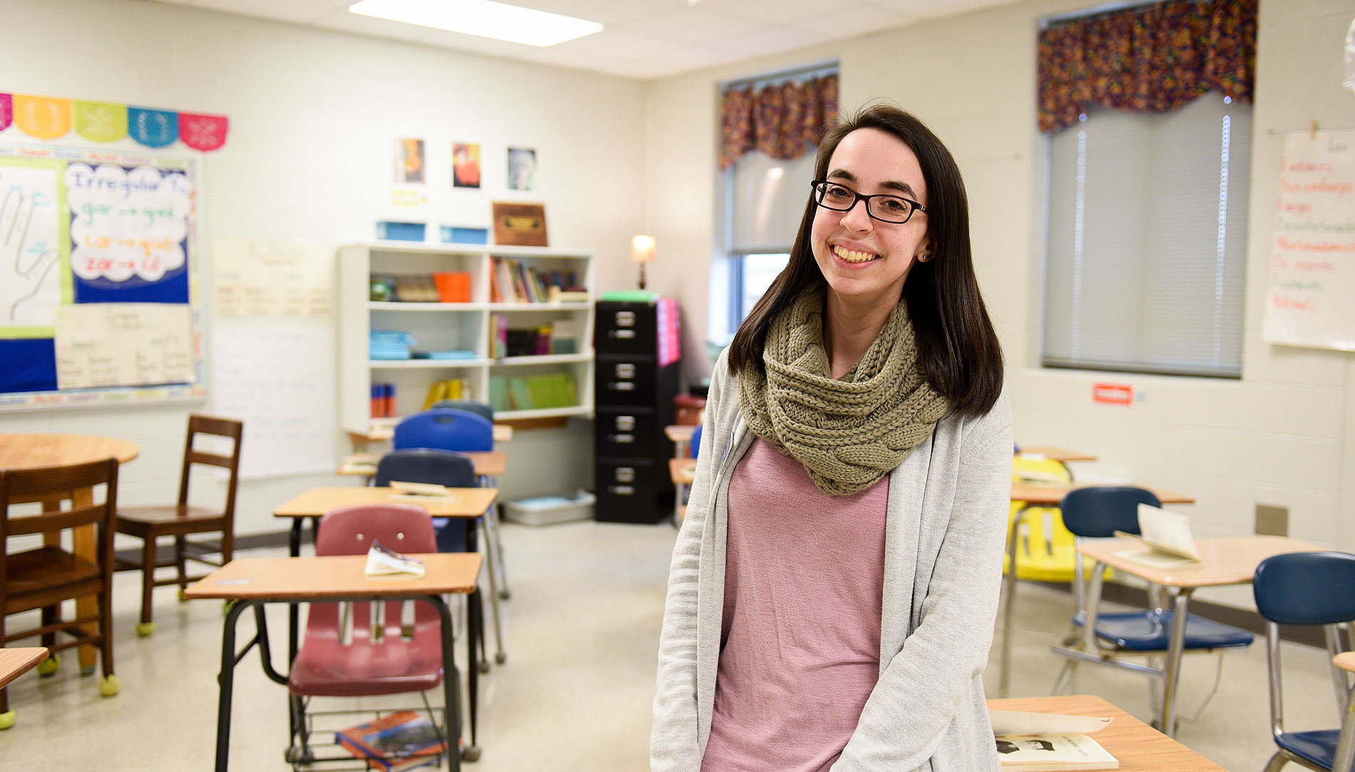 Victoria Millard ’20 landed a role as the student director of Berry’s English as a Second Language Program, strengthening her classroom skills while researching how students learn languages.