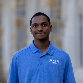 Michael Vaughns, senior Creative Technologies major 