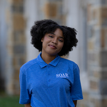 Sharhya Clark, sophomore Political Science major 