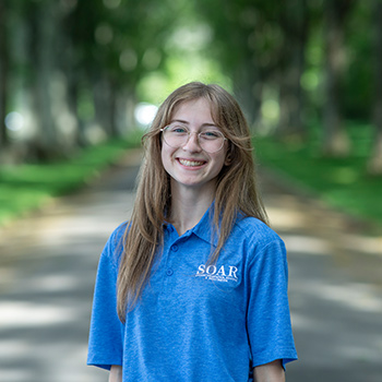 Shelley Holman, senior Spanish major 